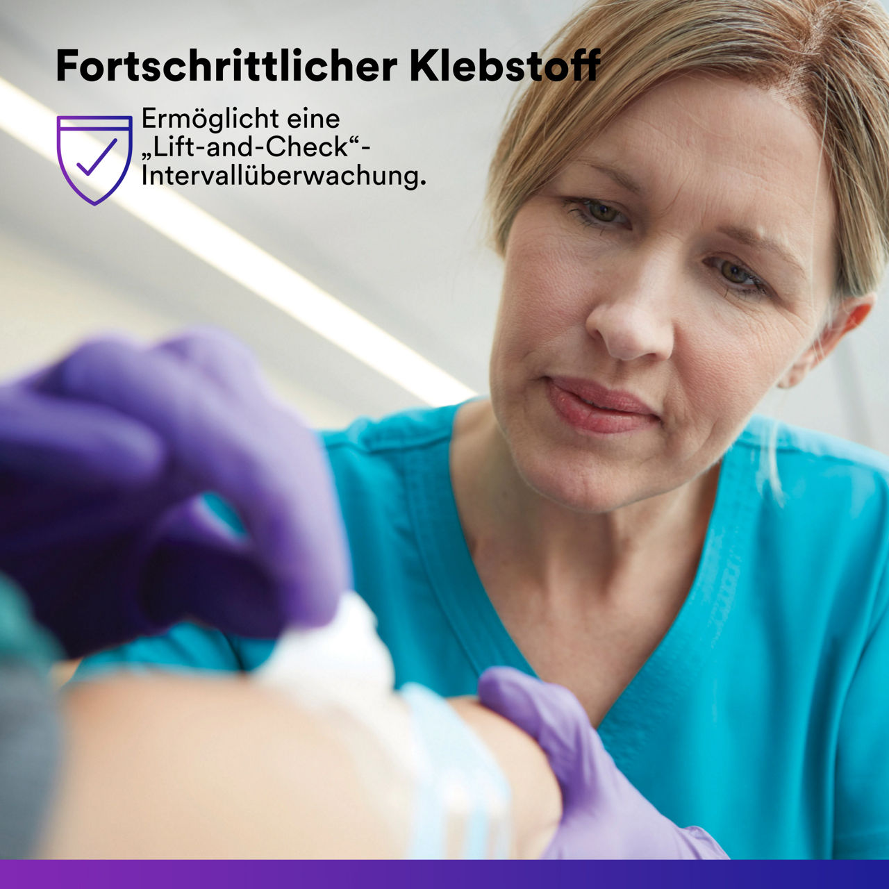 (2) Tegaderm Silikon-Schaumstoff: Fortschrittlicher Klebstoff