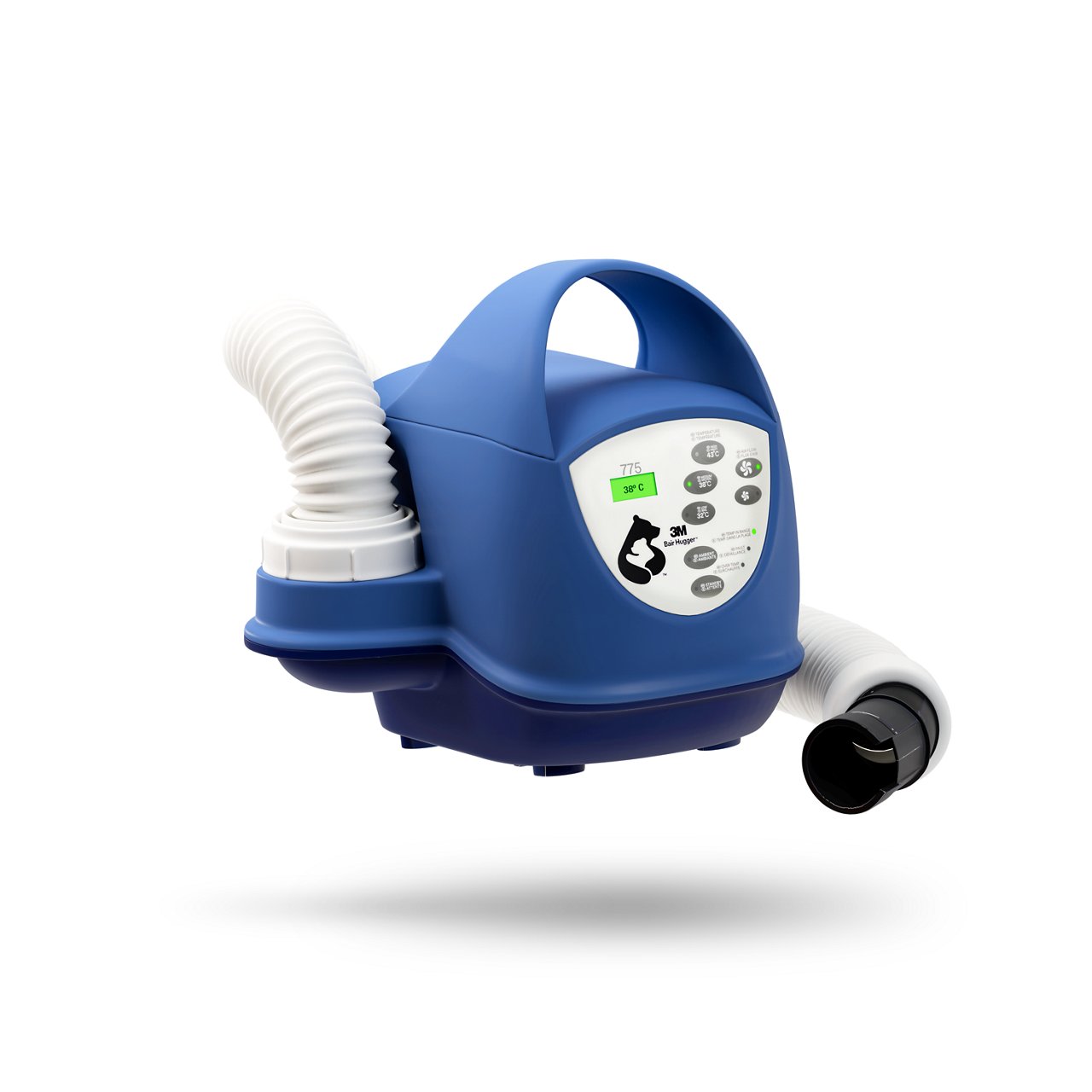 Bair Hugger Warming Unit, Model 77500 3/4 angle product render on white background