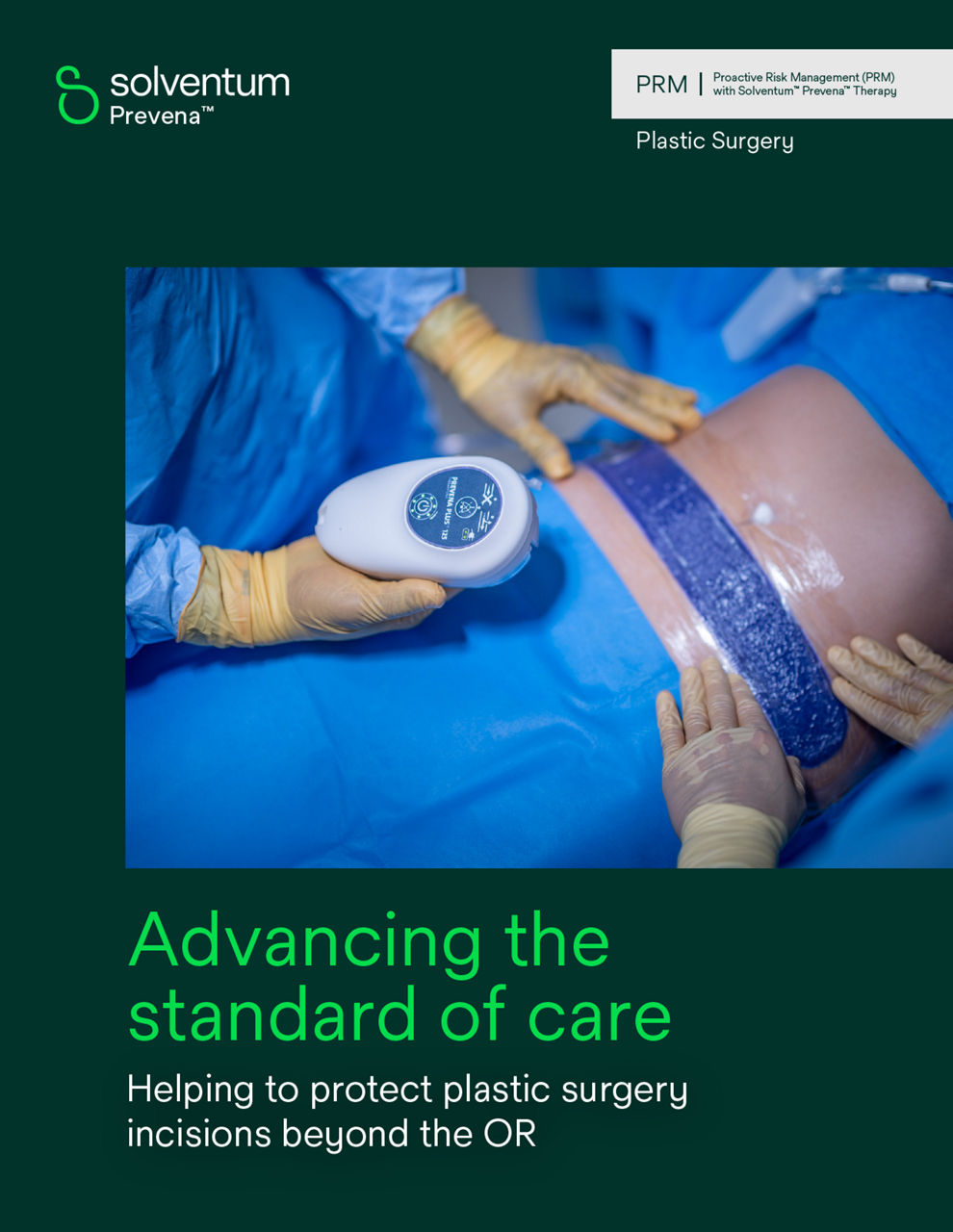 Prevena™ Plastic Surgery Brochure – Proactive Risk Management and Clinical Evidence