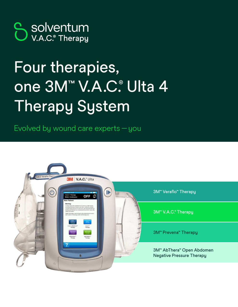 V.A.C. Ulta Therapy Brochure