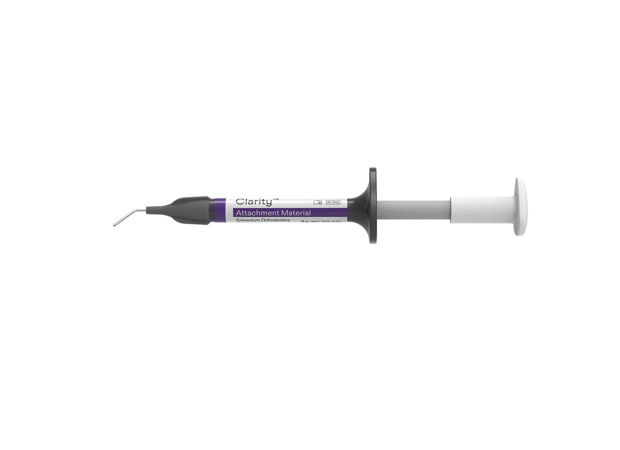 clarity attachment material single image horizontal