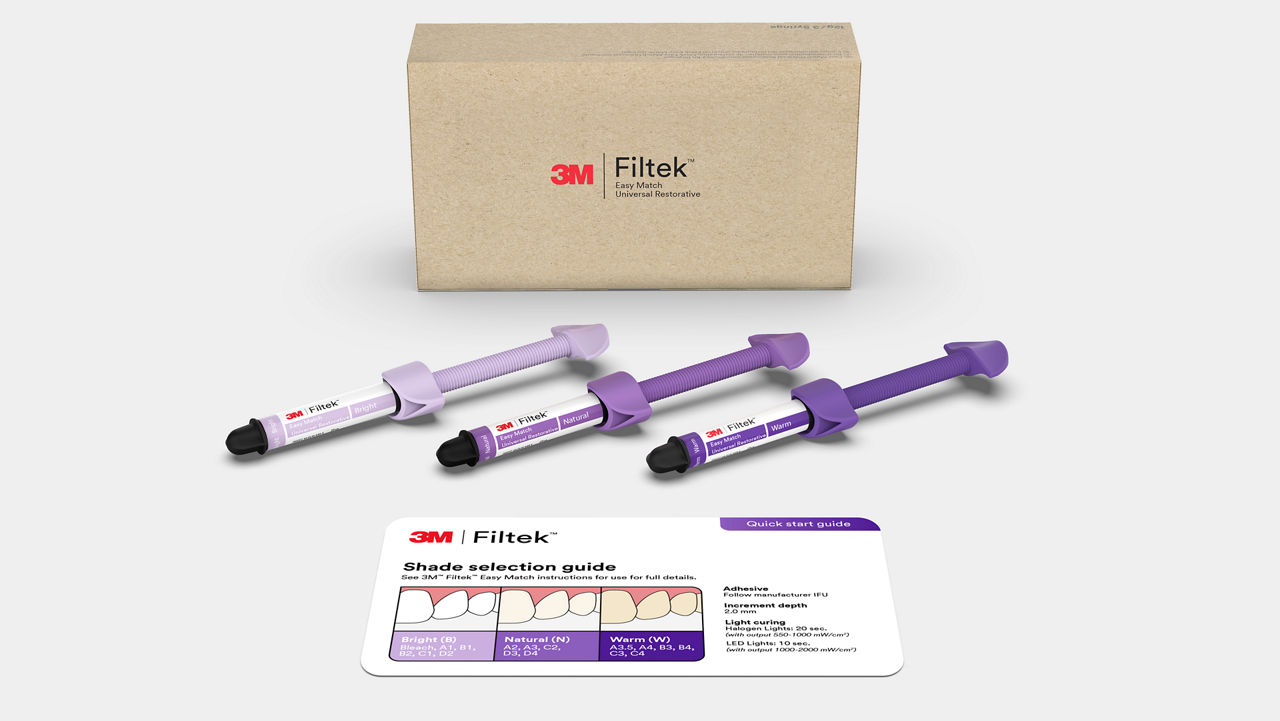 3M™ Filtek™ Easy Match Universal Restorative Syringe Kit GBL
