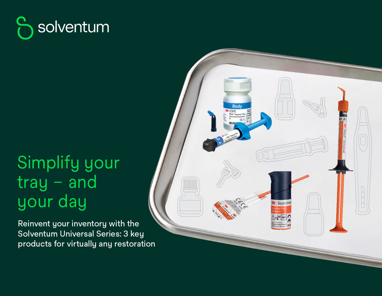 Universal Series Brochure, Simplify your tray