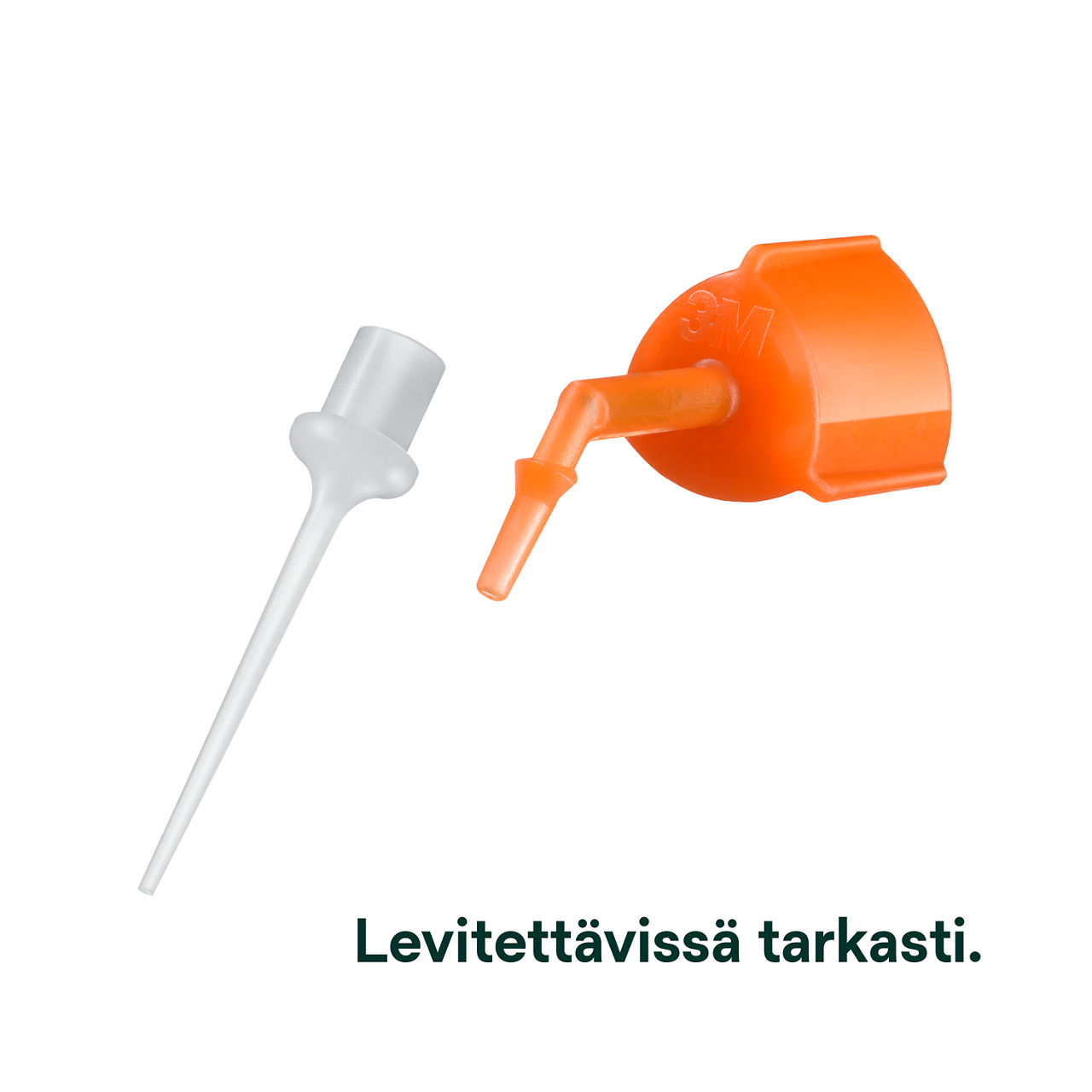 (4) RelyX™ Universal -muovisementti: Levitettävissä tarkasti.