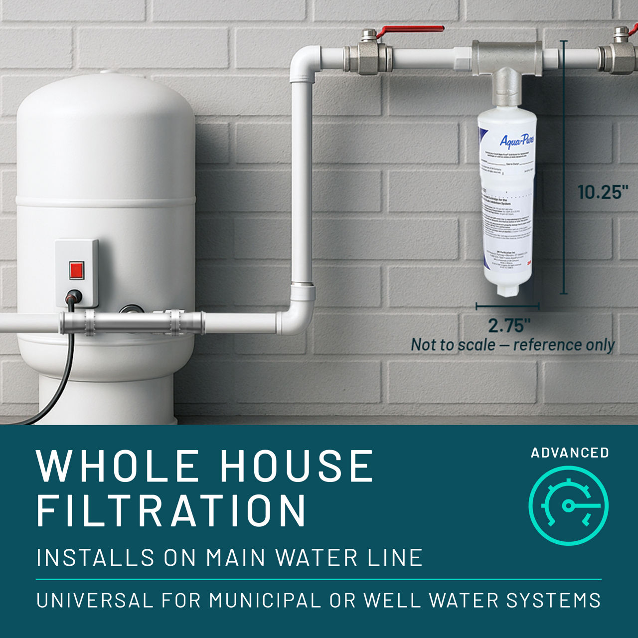 Aqua-Pure™ Brand Residential B+ Image AP430SS Whole House - Install Guide