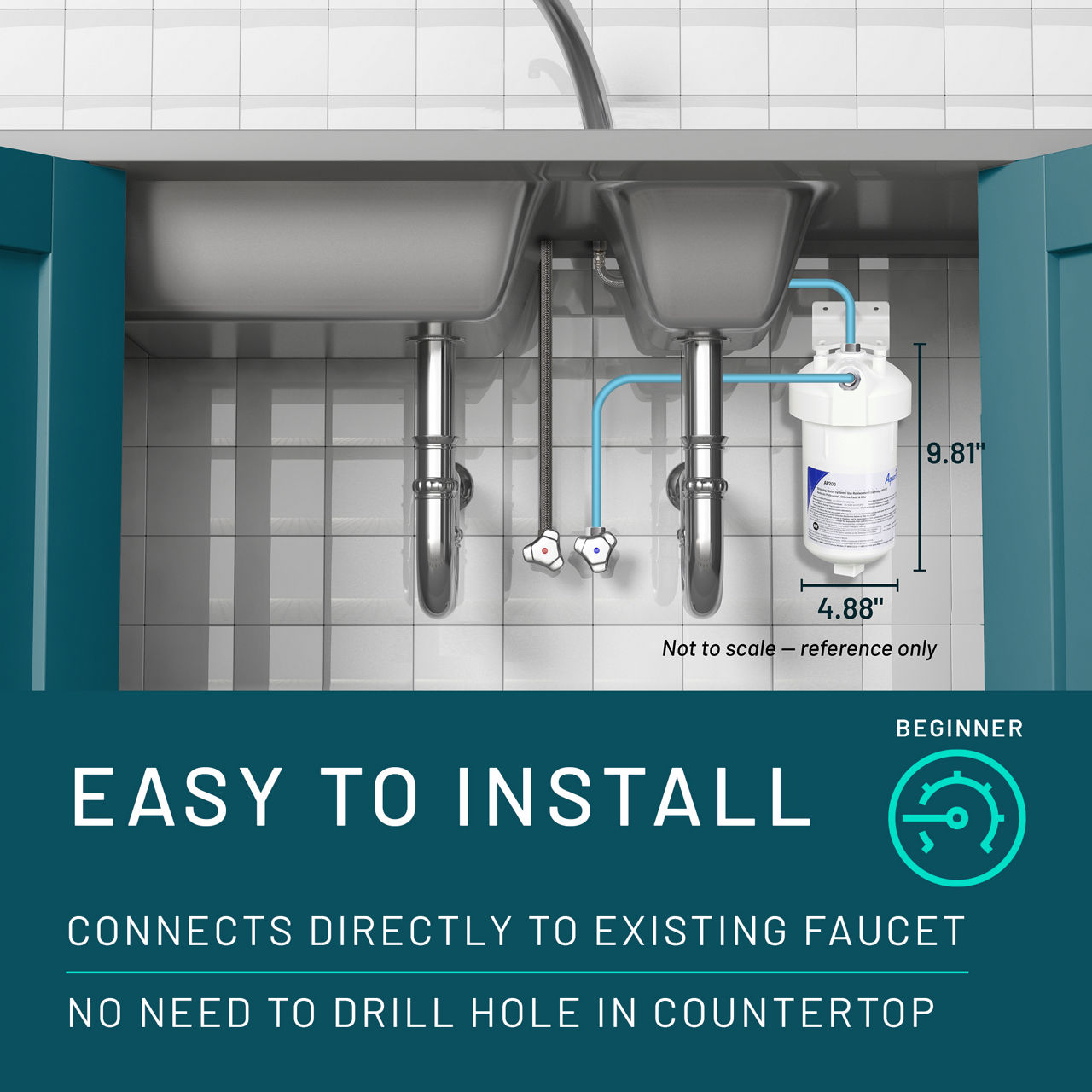 Aqua-Pure™ Brand Residential B+ Image AP200 Undersink - Install Guide