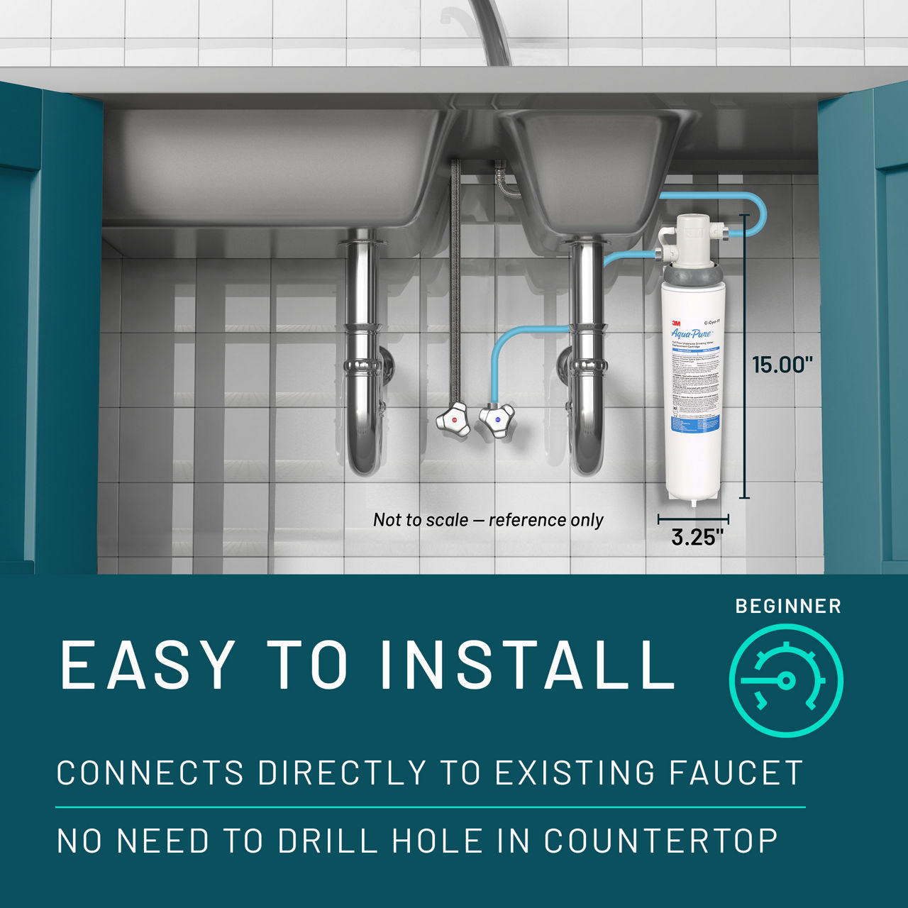Aqua-Pure™ Brand Residential B+ Image AP Easy Cyst-FF Undersink - Install Guide