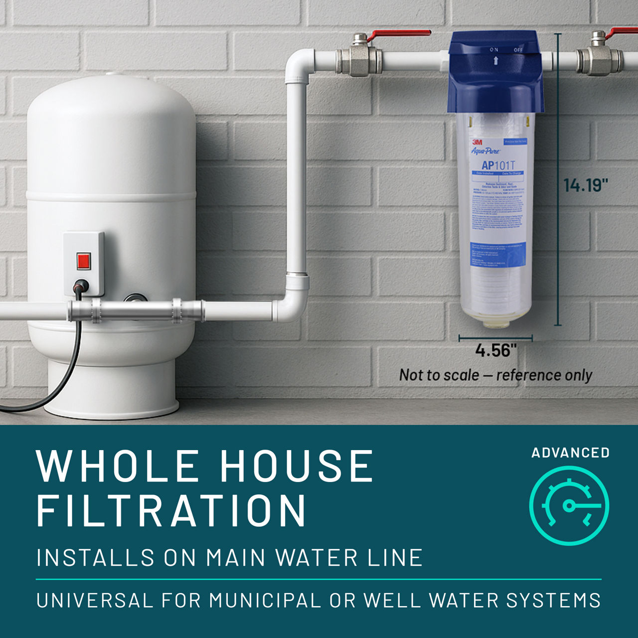 Aqua-Pure™ Brand Residential B+ Image AP101T Whole House - Install Guide