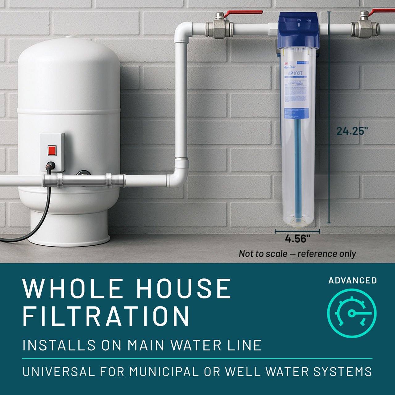 Aqua-Pure™ Brand Residential B+ Image AP102T Whole House - Install Guide