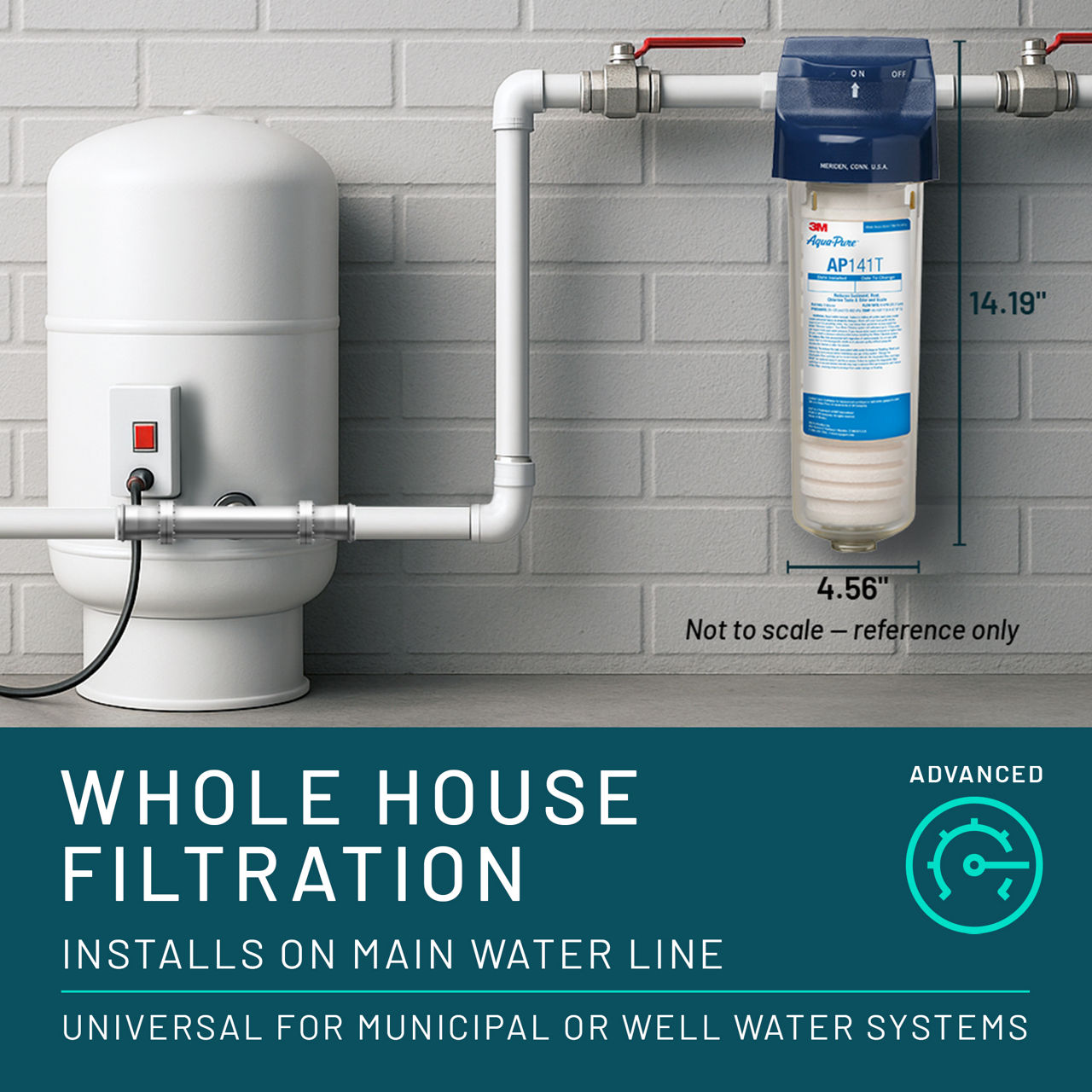 Aqua-Pure™ Brand Residential B+ Image AP141T Whole House - Install Guide