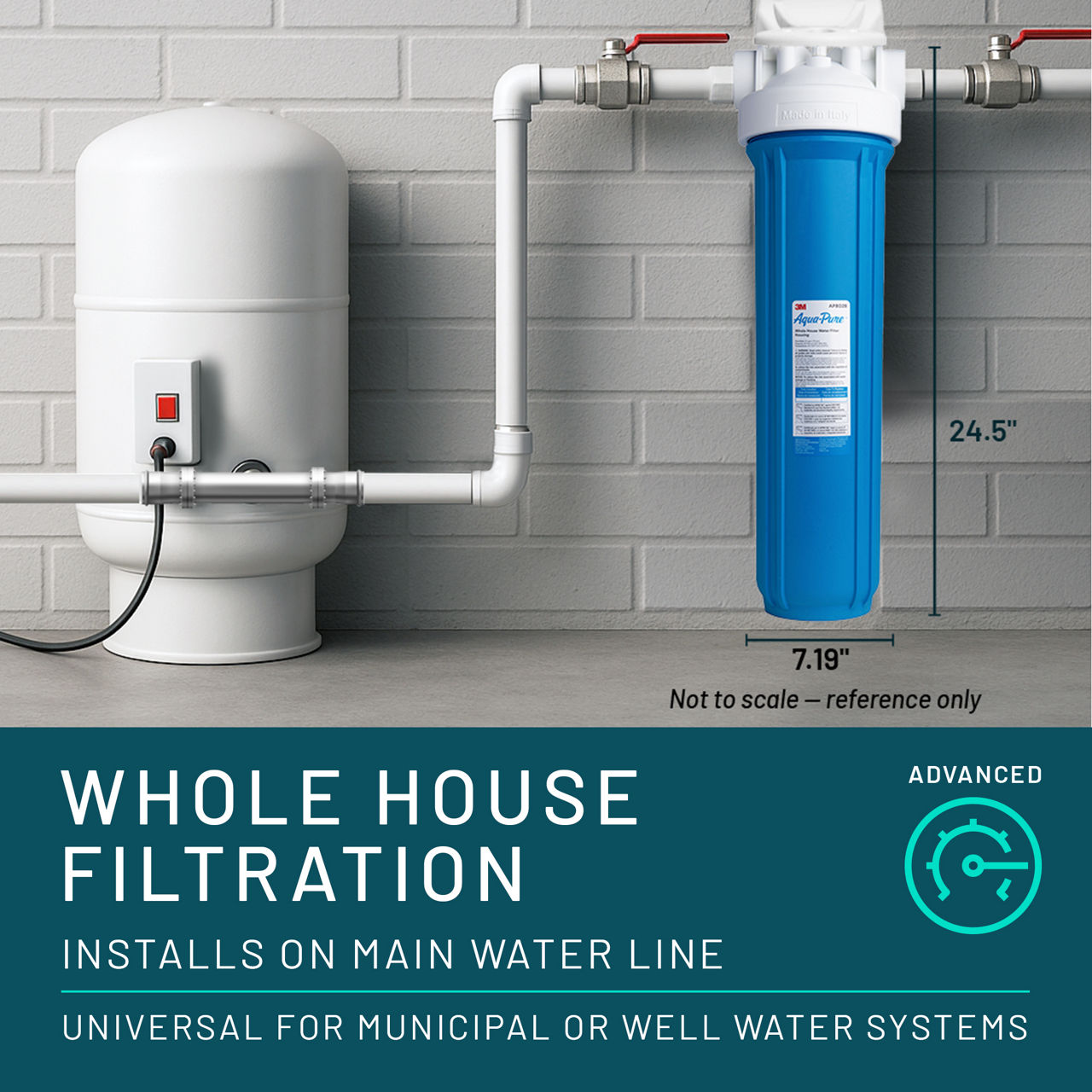 Aqua-Pure™ Brand Residential B+ Image AP802B Whole House - Install Guide