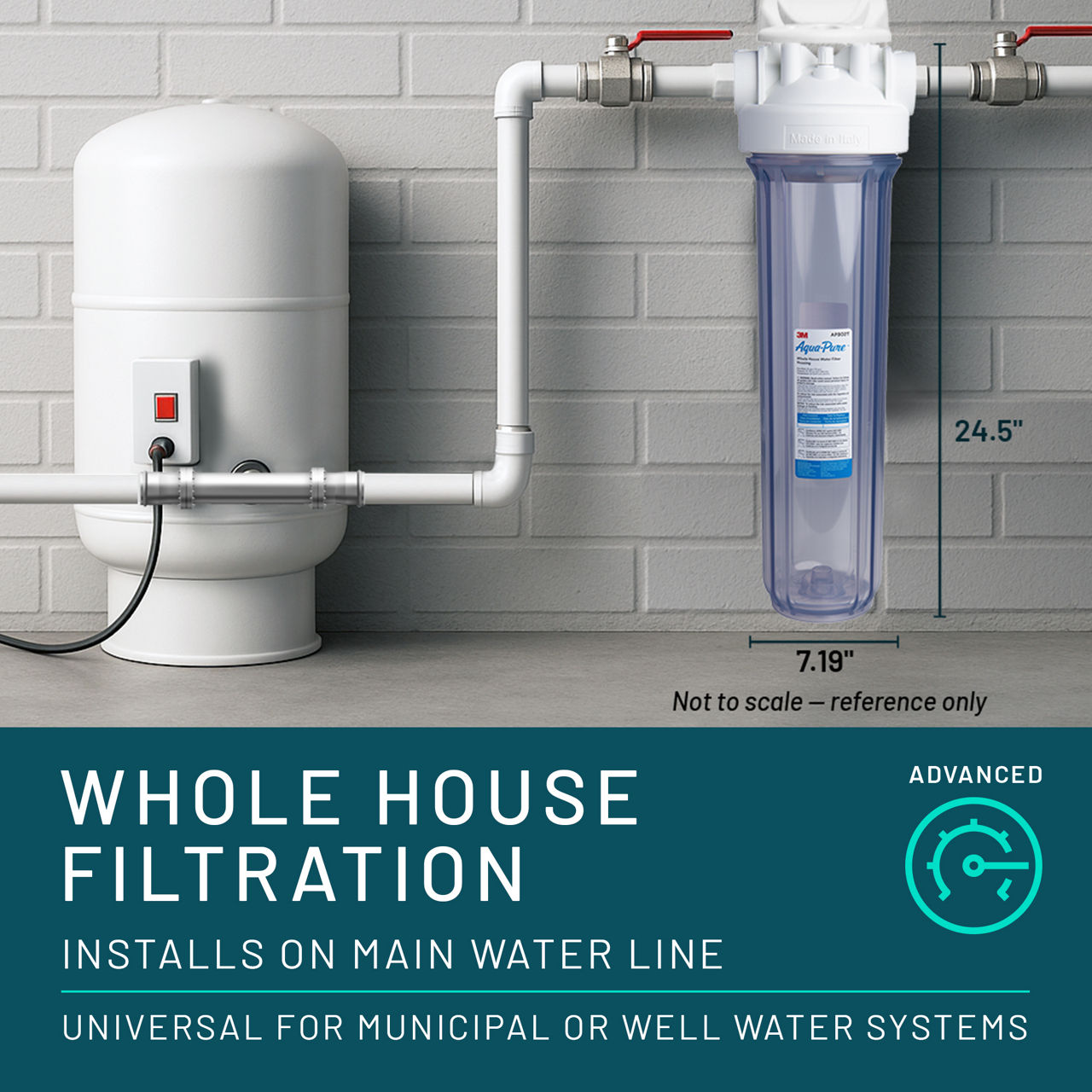 Aqua-Pure™ Brand Residential B+ Image AP802T Whole House - Install Guide