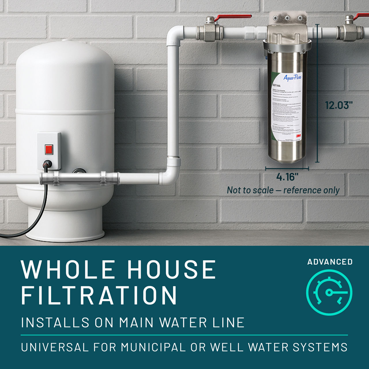 Aqua-Pure™ Brand Residential B+ Image SST1HA Whole House - Install Guide