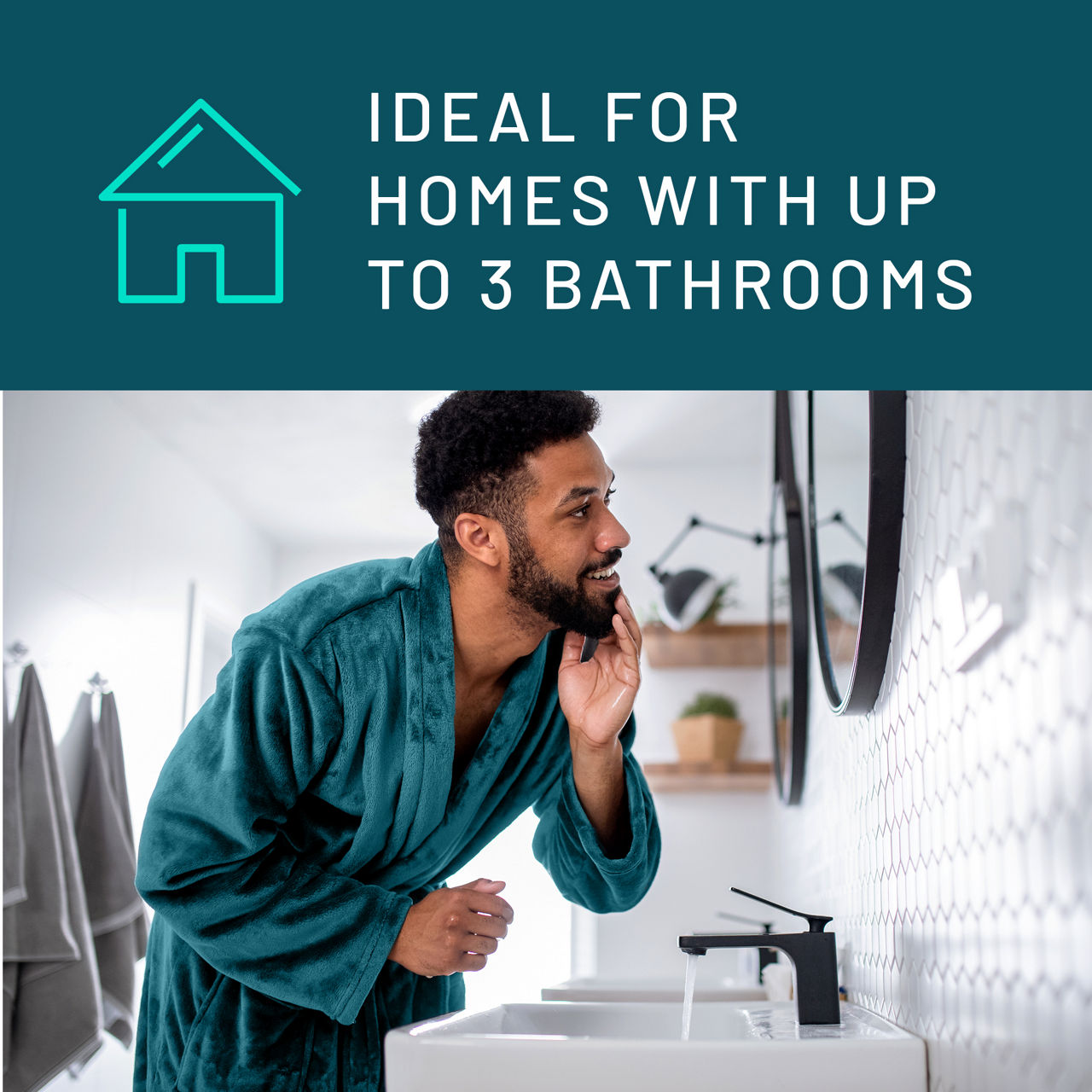 Aqua-Pure™ Brand Residential B+ Image AP801B Whole House - Up to 3 Bathrooms