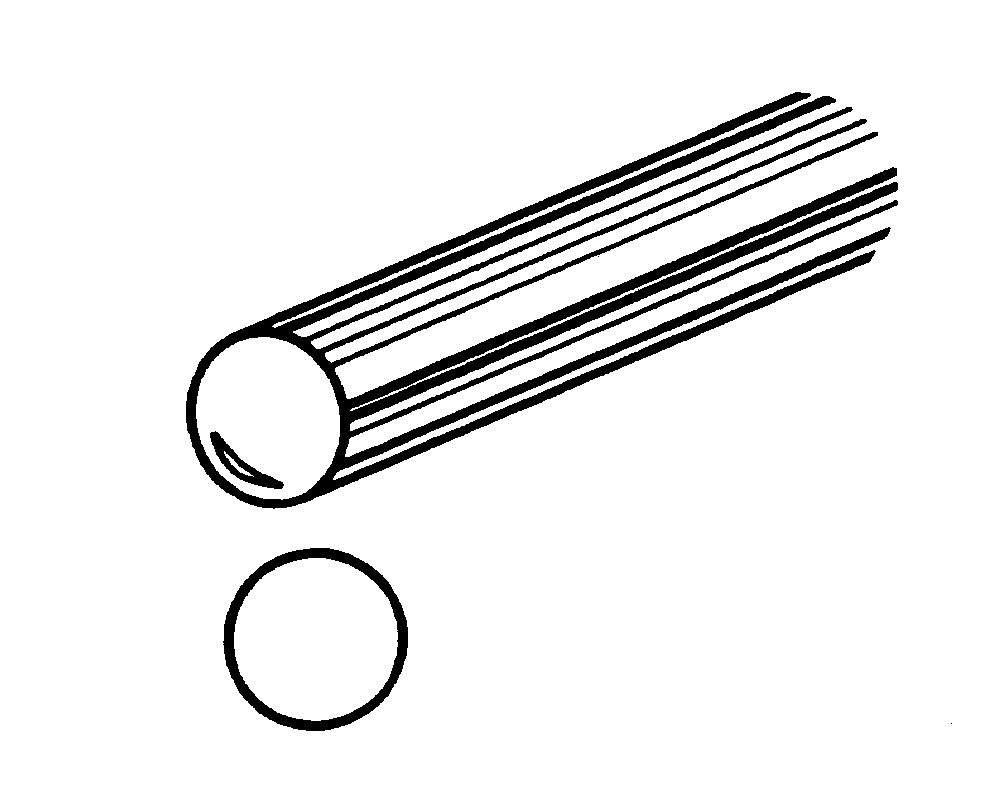 Prosty, długi łuk ortodontyczny 3M™ Unitek™ ze stali nierdzewnej