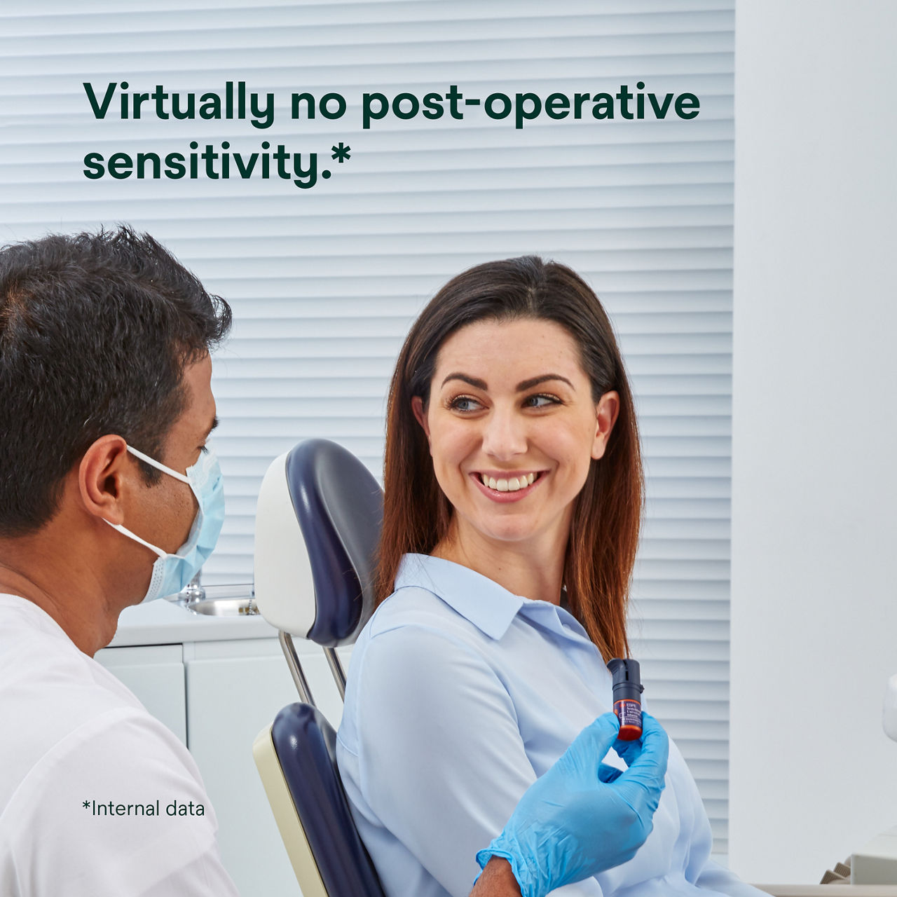 (3) Scotchbond Universal Adhesive: Virtually no post-operative sensitivity