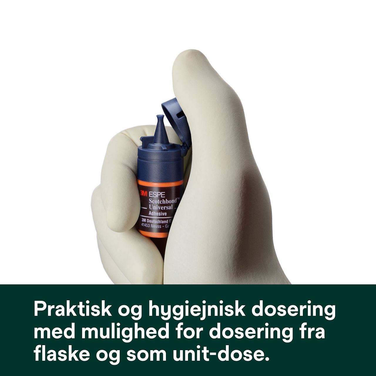 (4) Scotchbond Universal Lim: Bekvem og hygiejnisk levering med multidose og enhedsdosis