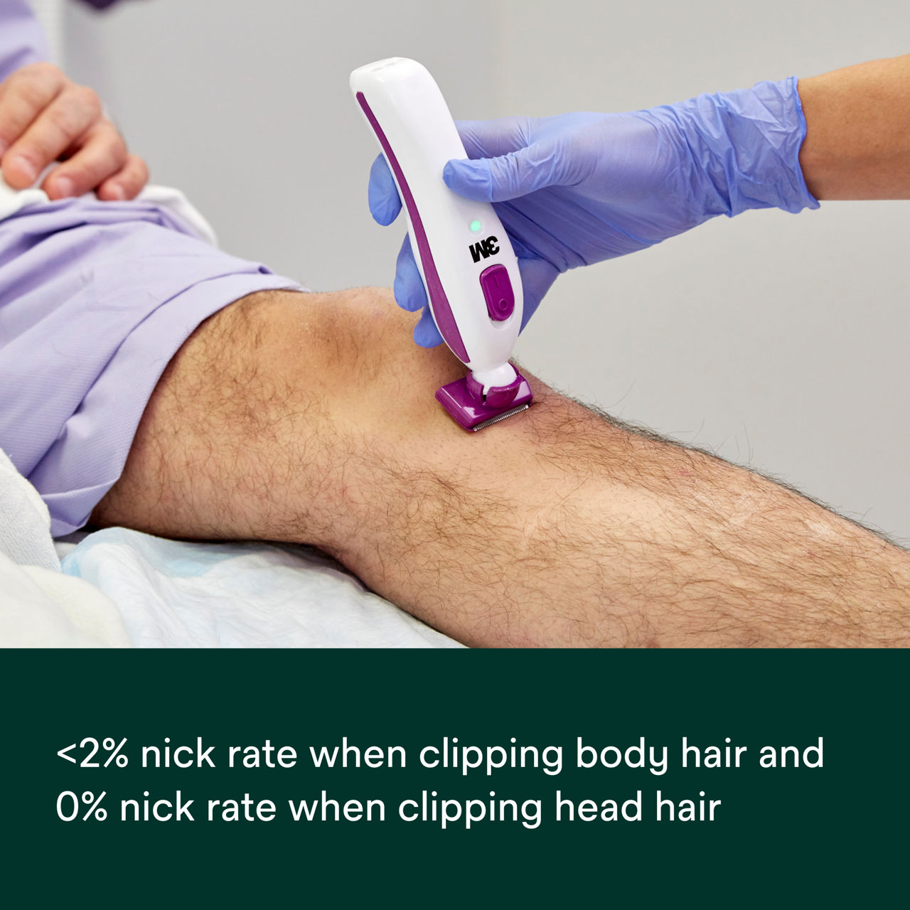 Single-use Pivoting Clipper Blade Assembly 9660 PDP Secondary Image 2