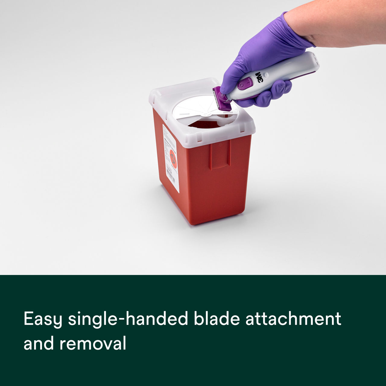 Single-use Pivoting Clipper Blade Assembly 9660 PDP Secondary Image 4