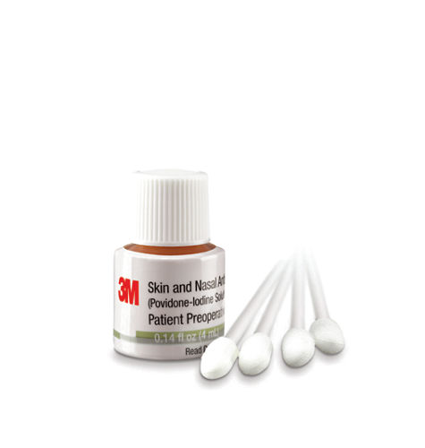 3M™ Skin and Nasal Antiseptic (Povidone Iodine Solution 5% w/w[0.5% available iodine] USP) Patient Preoperative Skin Preparation
