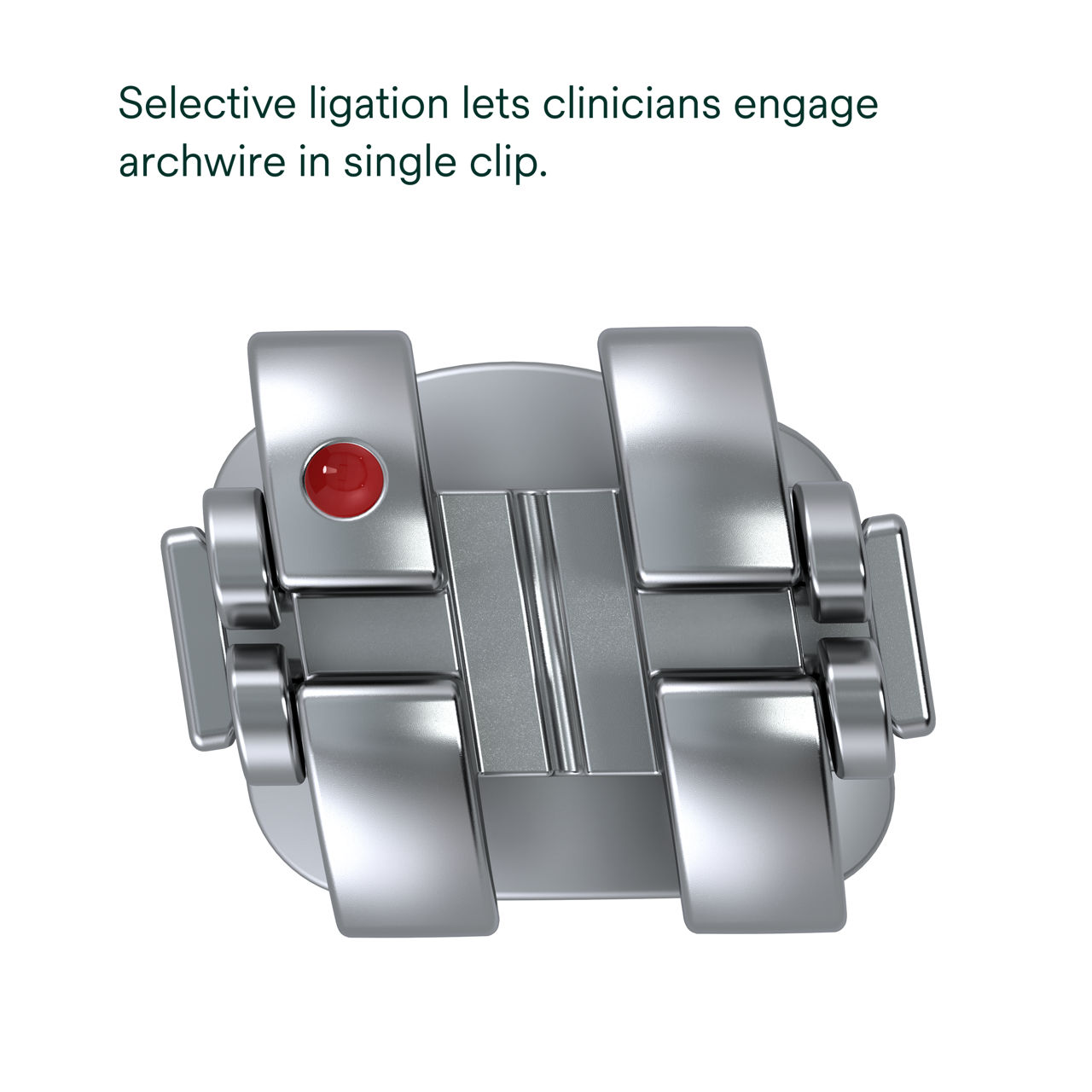 (4) Smartclip SL3 Brackets: selective ligation