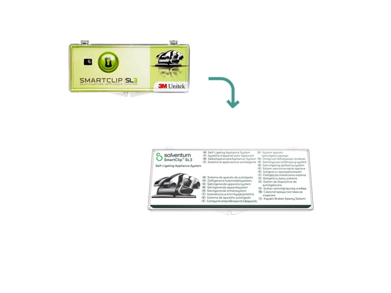 3M™ SmartClip™ SL3 Self-Ligating Brackets