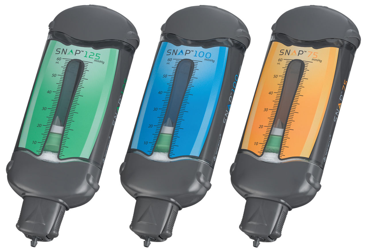 SNAP™ Therapy Cartridge, SNPA075US/10, 60 ml, 75 mmHg 10/pk