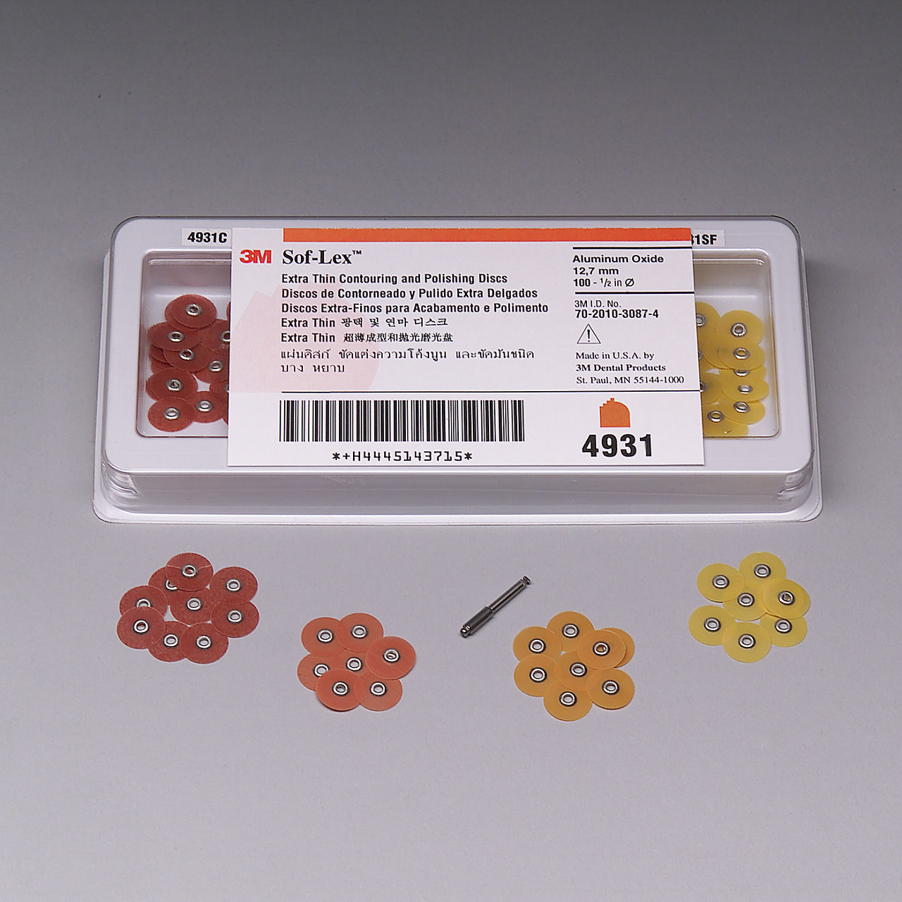 3M™ Sof-Lex™ Extra Thin Finishing and Polishing Kit, 4931