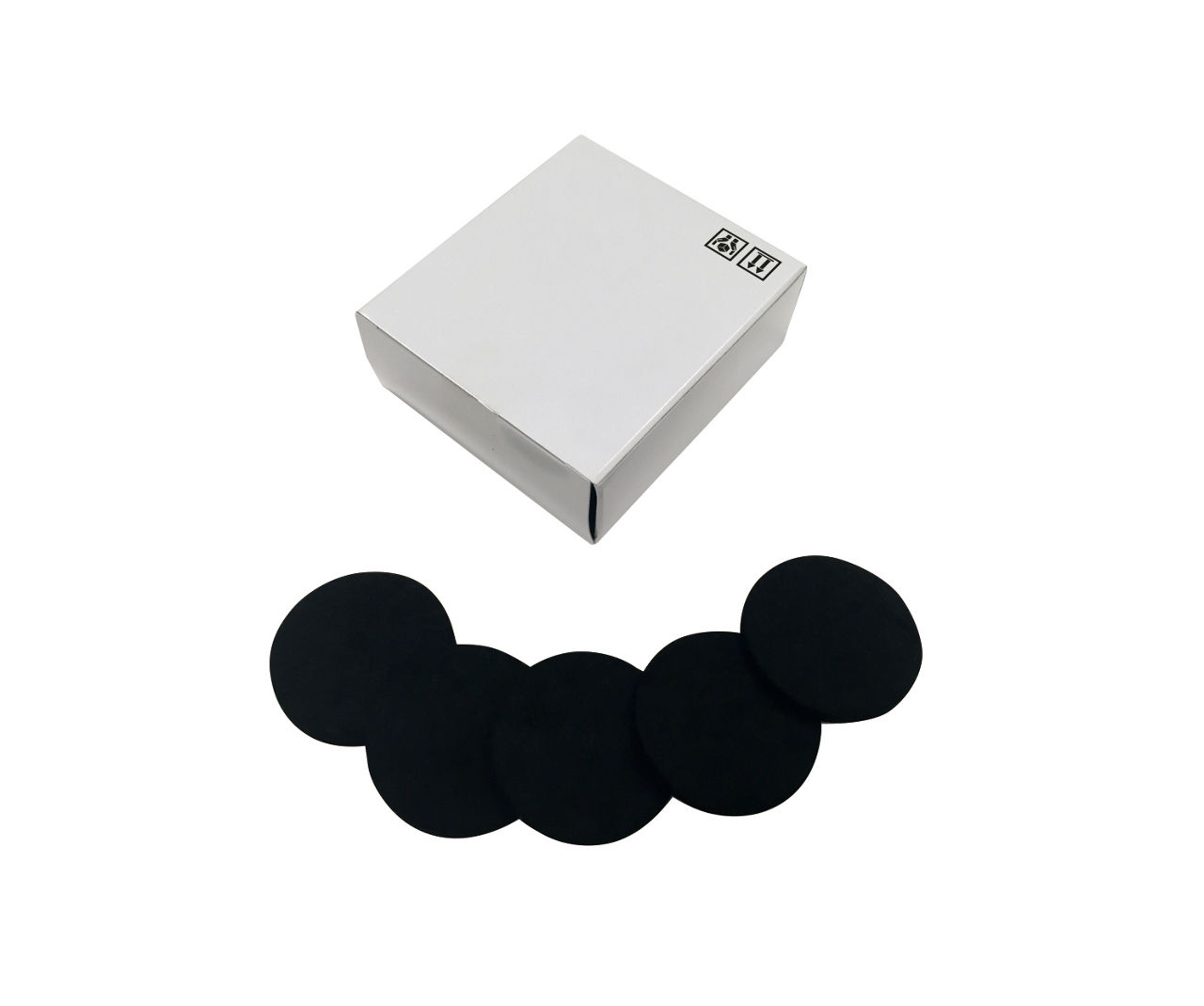 3M™ Zeta Plus™ 活性炭吸着デプスフィルターディスク SPシリーズ B47-R53SP5P, 5 枚/パック, 1 パック/箱