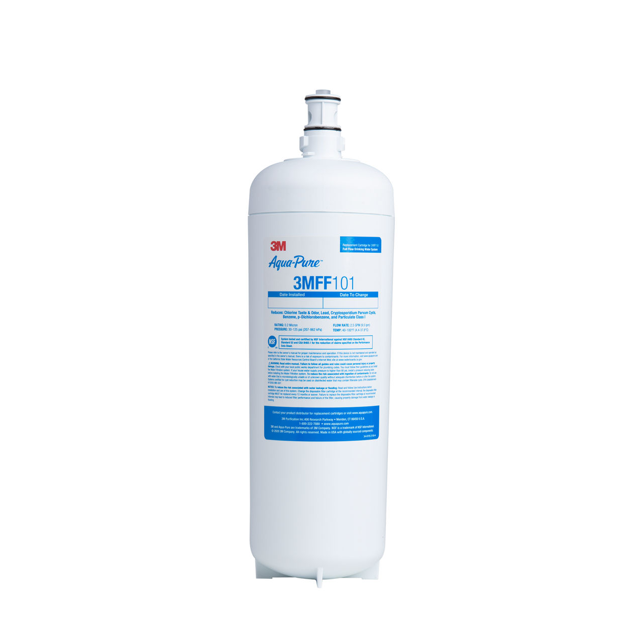 3M™ Under Sink Water Filter System, 3MFF101 B+ Content, Product Photo