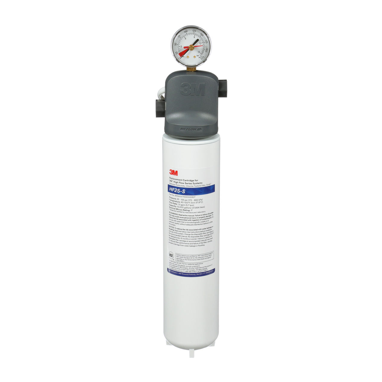 3M™ High Flow Series Ice Water Filtration System 1-ICE125-S, B+ Content, Product Photo