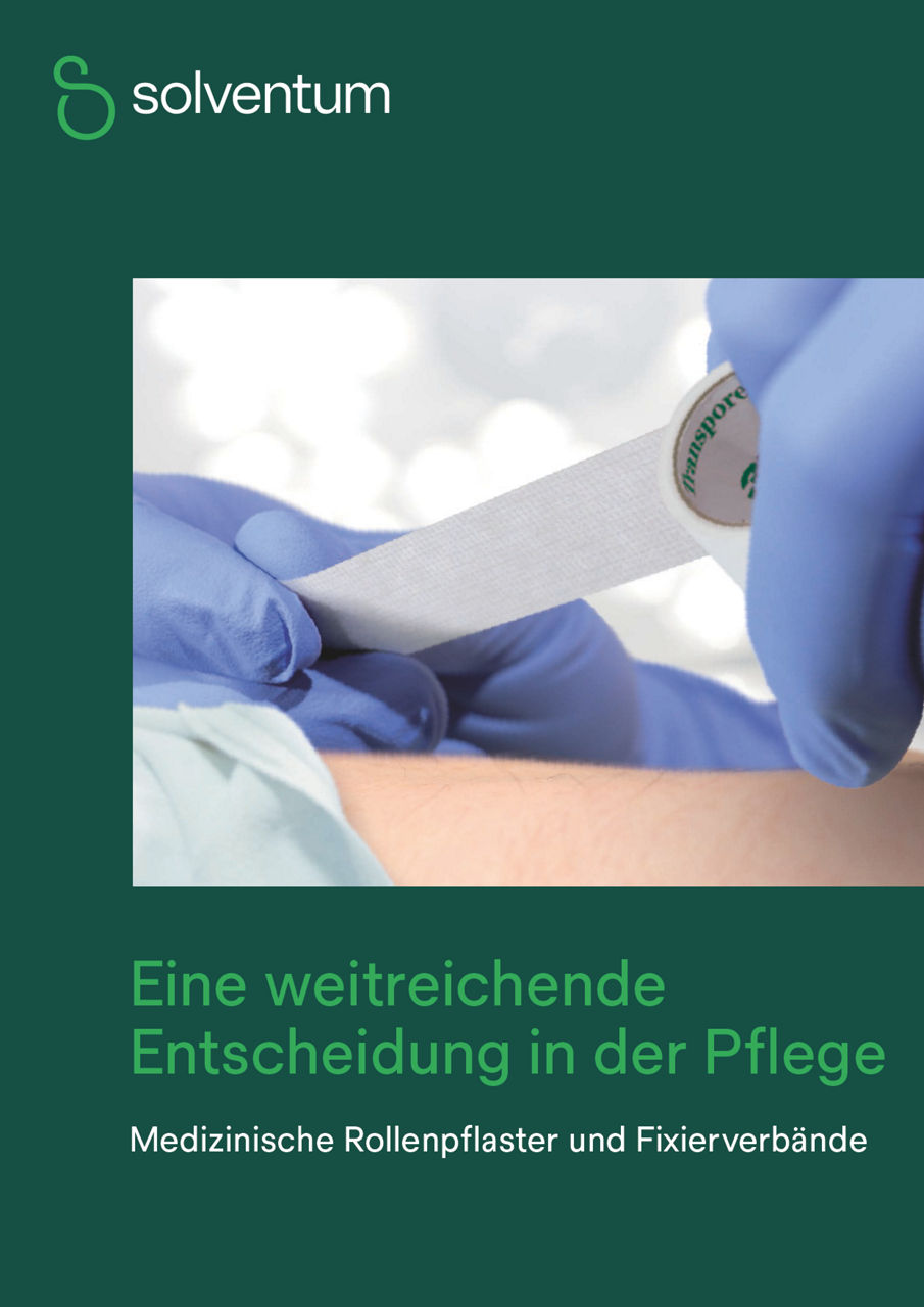 3M™ Medizinische Rollenpflaster und Fixierverbände Portfoliobroschüre DE