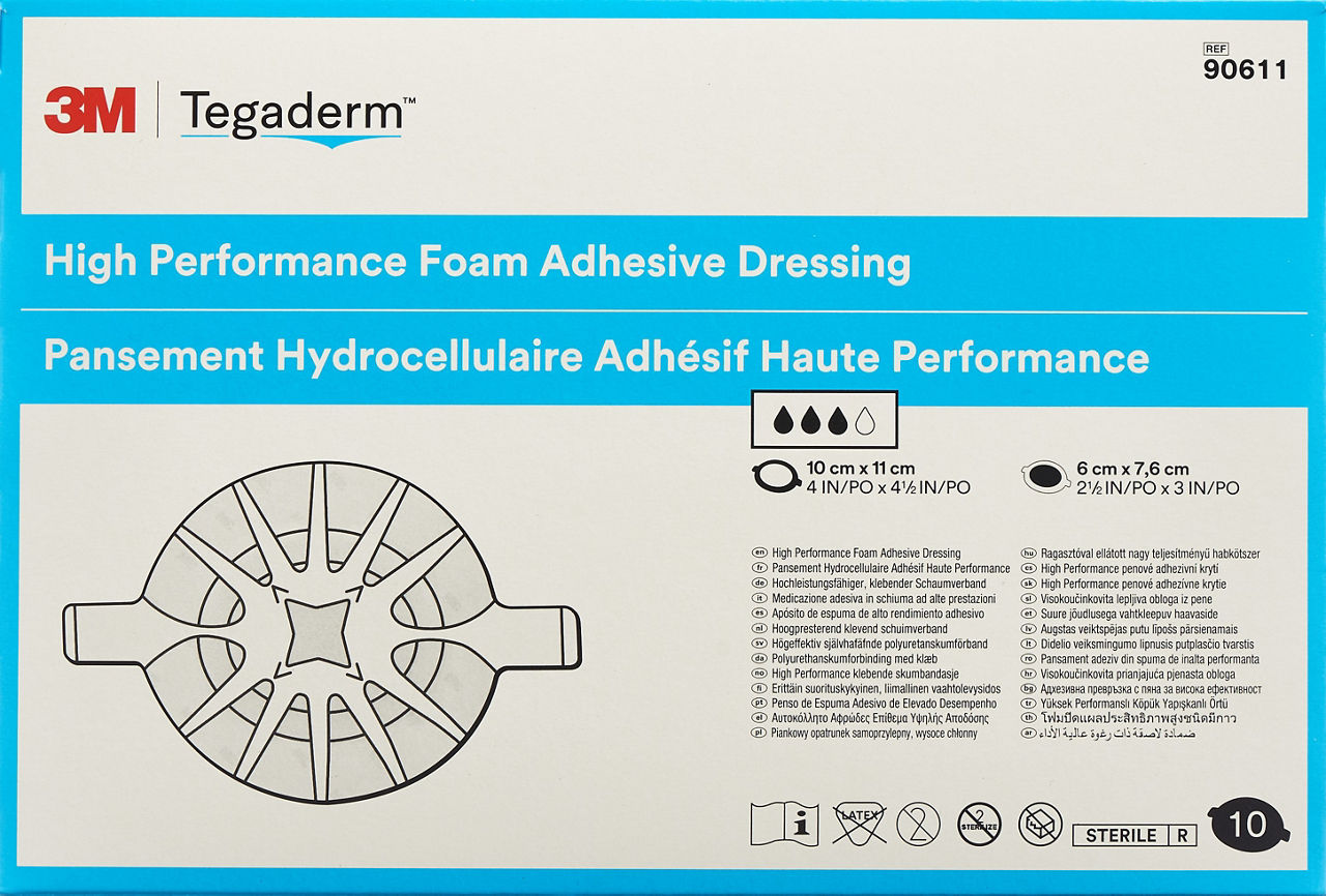 Tegaderm™ Foam Adhesive Dressing 90611