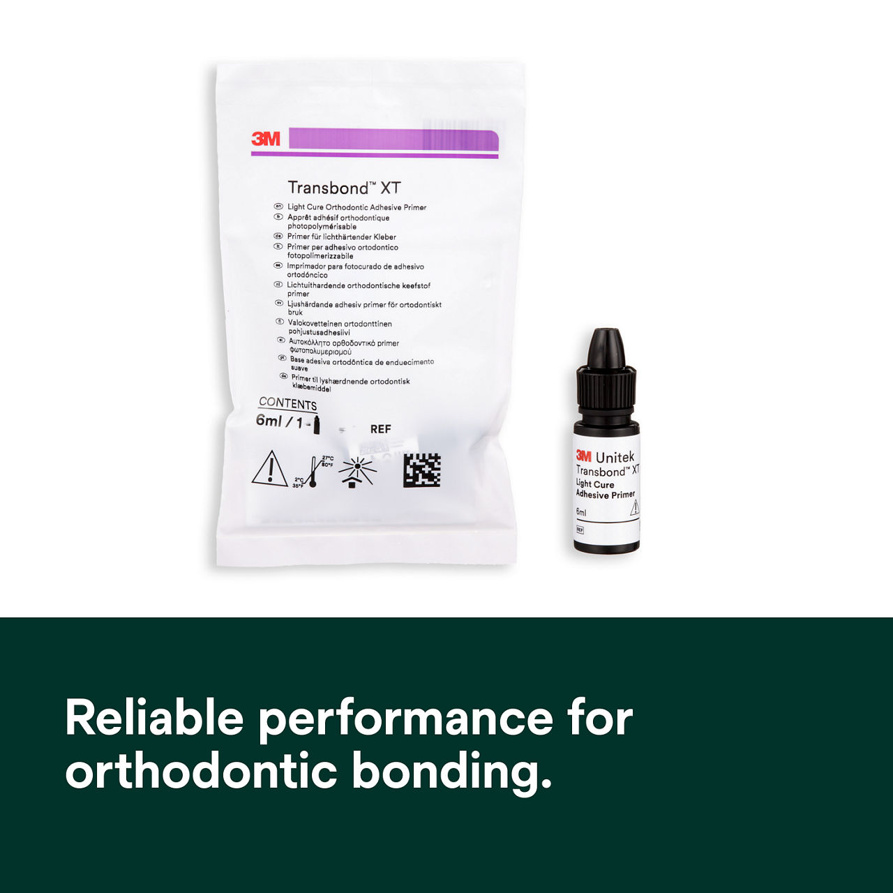 (1) Transbond XT Light Cure Adhesive Primer: reliable performance for orthodontic bonding