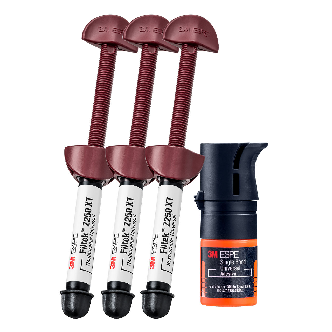 Tripack Restaurador 3M™ Filtek™ Z250 XT e Kit Adesivo Universal 3M™ Single Bond