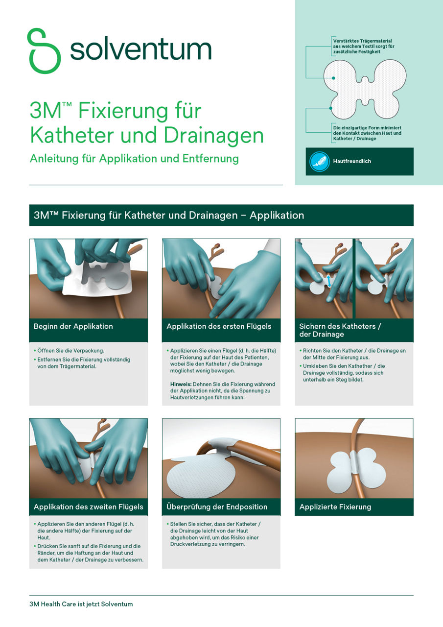 Die Titelseite des Auswahlleitfadens für medizinische Befestigungen