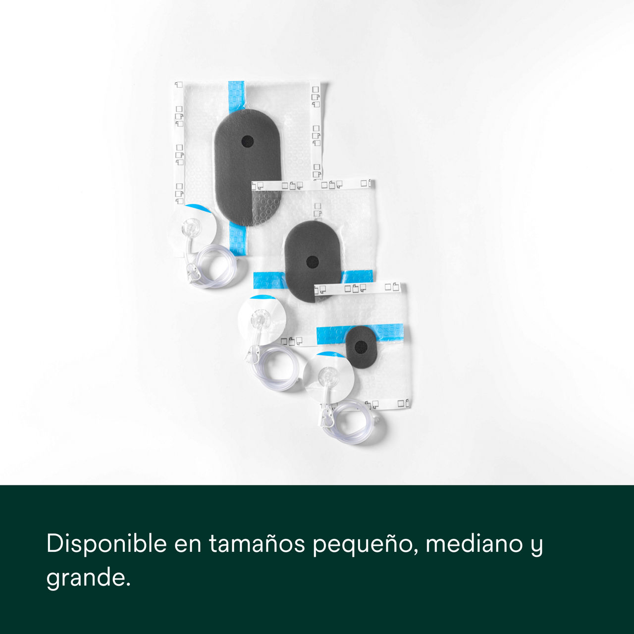 8: V.A.C. Peel and Place: disponible en tamaño pequeño, mediano y grande.