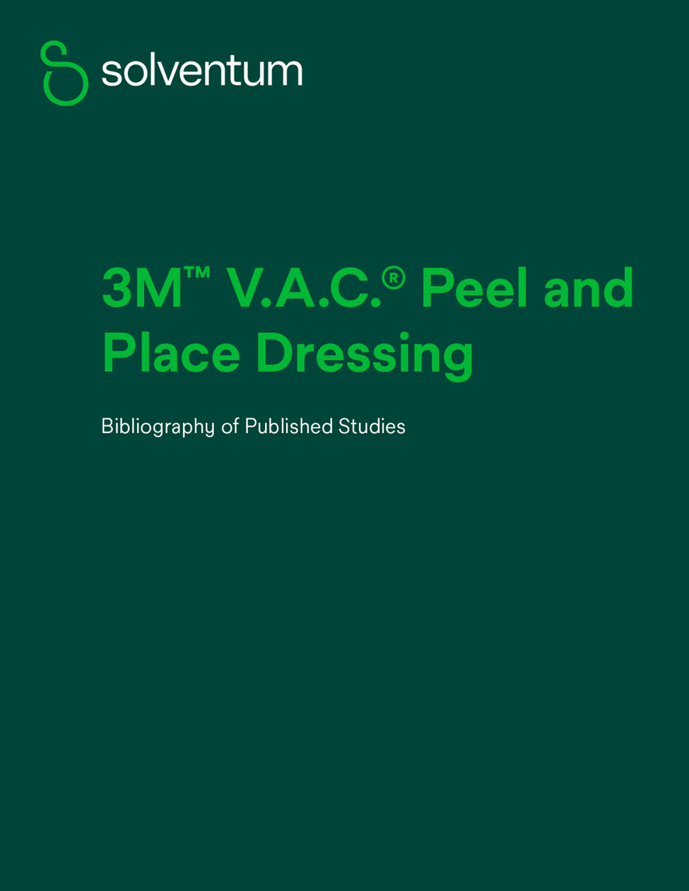 3M™ V.A.C.® Peel and Place Dressing