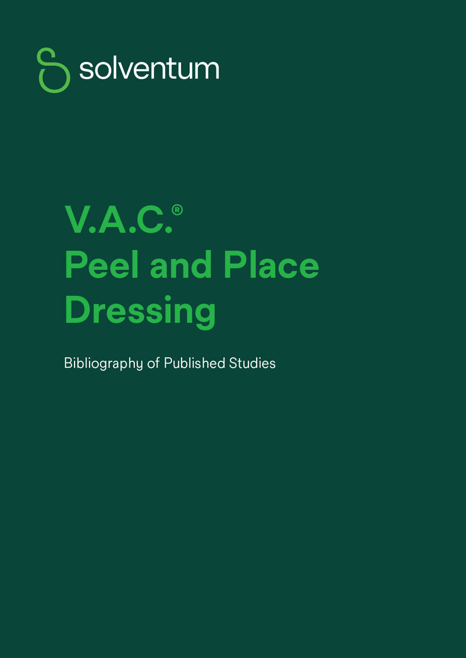 V.A.C.® Peel and Place Dressing Bibliography of Published Studies