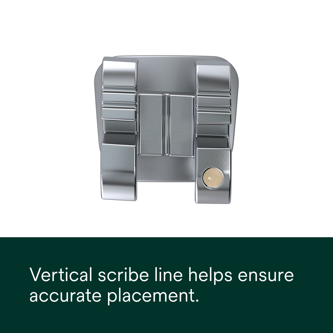 (3) Victory Series Low-Profile Brackets: Vertical scribe line