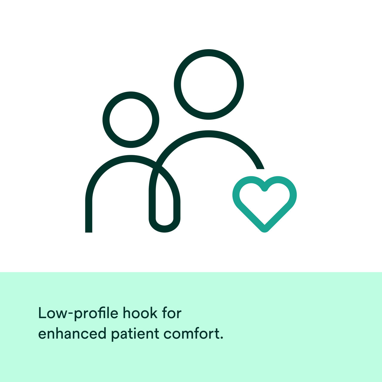 (1) Victory Series Metal Brackets: Low-profile hook