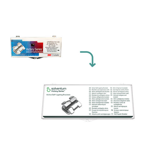 Brackets autoligaturants 3M™ Victory Series™ Active SL